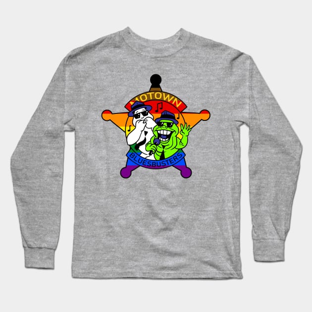 MBB Pride Logo Long Sleeve T-Shirt by MotownBluesBusters